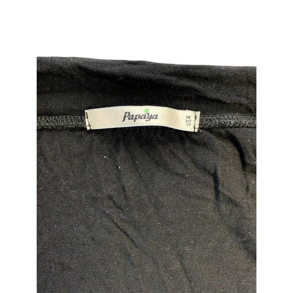 Papaya Women's Lightweight Black Sweater - Picture 3 of 5